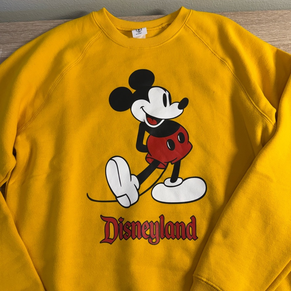 Disney Mickey Mouse Mustard Yellow Apparel - Picture 4 of 9